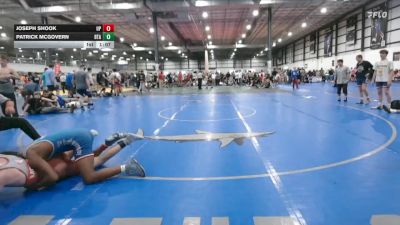 138 lbs Allday - Patrick McGovern, BELIEVE TO ACHEIVE vs Joseph Shook, UNION PINES