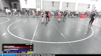 86 lbs Cons. Semi - Josh Sunday, CrassTrained: Weigh In Club vs Logan Goodreau, Team Nazar