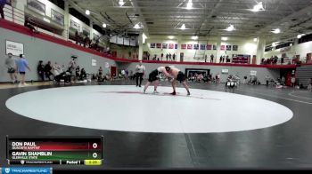 285 lbs Cons. Round 3 - Gavin Shamblin, Glenville State vs Don Paul, Ouachita Baptist