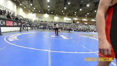 130 lbs Consi Of 8 #1 - Maximino Gonzalez, Wolf Den vs Jasper Rutledge, Culver Mat Club