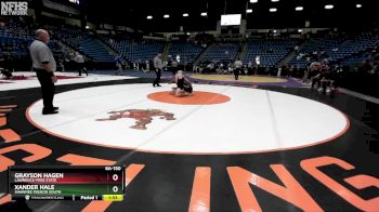 6A-150 lbs Champ. Round 1 - Xander Hale, Shawnee Mission South vs Grayson Hagen, Lawrence-Free State