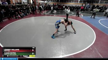 145 lbs Champ. Round 1 - Caden Dutra, Lake City High School vs Johnny Williams, Deer Park