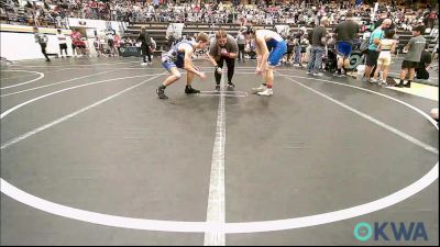 132 lbs Consolation - Tanner Holcomb, Choctaw Ironman vs Landon Achziger, Choctaw Ironman