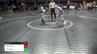 90 lbs Rd 1 - Consi Of 32 #2 - Wade Huss, Derry vs Braydon Taylor, Berlin