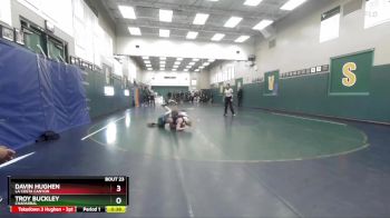 120 lbs Champ. Round 1 - Davin Hughen, La Costa Canyon vs Troy Buckley, Chaparral