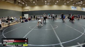 56 lbs Round 3 (10 Team) - Camila Ramirez, Aggression Legionnaires vs Nick Johnson, Full Circle