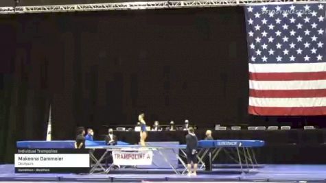 Makenna Dammeier - Individual Trampoline, DeVeau's - 2021 USA Gymnastics Championships