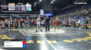 145 lbs Cons 32 #2 - Cristian Dixon, Missouri vs Aengus Bancroft, Alaska