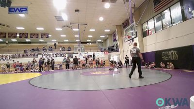 85 lbs Rr Rnd 1 - Maxwell Drew, Team Tulsa Gold vs Asher Stites, Cowboy Wrestling Club