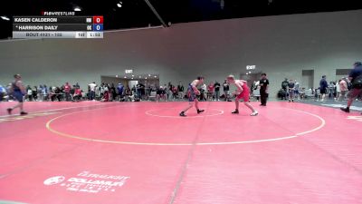 155 lbs Quarters - Kasen Calderon, NM vs Harrison Daily, OK