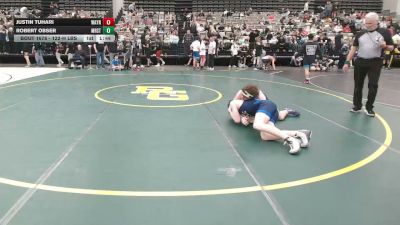 122-H lbs Round Of 32 - Justin Tuhari, Wayne vs Robert Obser, Manhasset