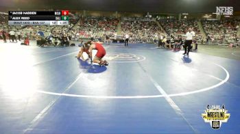 B4A-157 lbs Cons. Semi - Jacob Hadden, McLoud vs Alex Reed, Sallisaw