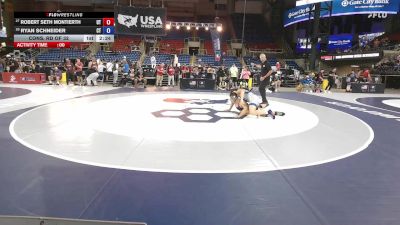 215 lbs Cons. Rd Of 32 - Robert Seth Montierth, UT vs Ryan Schneider, CT