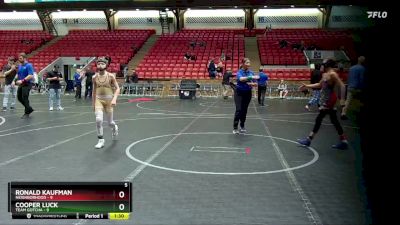 88 lbs Finals (2 Team) - Ronald Kaufman, Neighborhood vs Cooper Luck, Team Gotcha