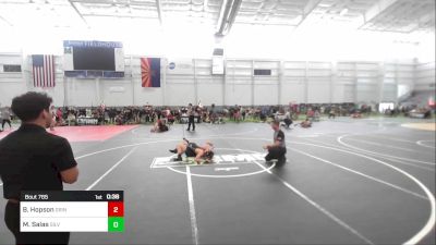 123 lbs Consi Of 4 - Broxton Hopson, Grindhouse WC vs Matthew Salas, Silverback WC