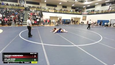 175 lbs Champ. Round 2 - Matheo Ngbemeneh, Somerset vs Dylan Koss, St. Croix Central