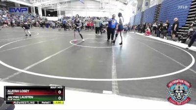 97-101 lbs Round 5 - Alayah Losey, Maize vs Jalynn Lausten, Blue Valley