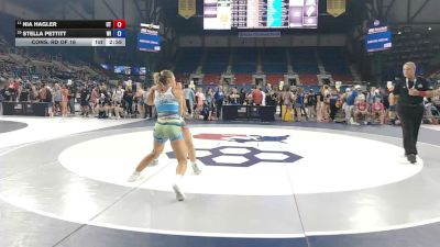 135 lbs Cons. Rd Of 16 - Nia Hagler, Utah vs Stella Pettitt, Wisconsin