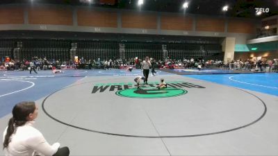 42-44 lbs Round 1 - Kaius Morgan, Susanville vs Sawyer Whitcome, Reed Raiders