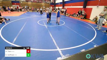 98 lbs Rr Rnd 3 - Hunter Tice, Dark Cloud Wrestling Club vs Garrison Huffman, Vinita Kids Wrestling