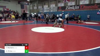 182 lbs Semifinal - Tye Monteiro, Bakersfield vs Catalano Primo, Chaminade College Prep Sch