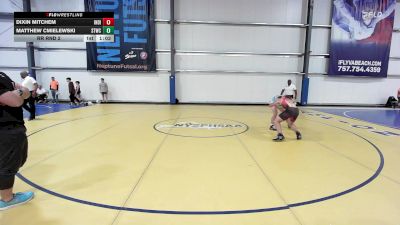 165 lbs Rr Rnd 2 - Dixin Mitchem, Indiana Outlaws Silver vs Matthew Cmielewski, Shore Thing Surf