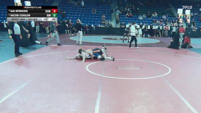 138 lbs Round Of 16 - Ian Spencer, Keene vs Jacob Coulon, Bow