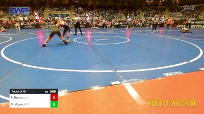 100 lbs Round Of 16 - Tommy Tonga, Siouxland Wrestling Academy vs Marshall Wynn, Betterman Elite