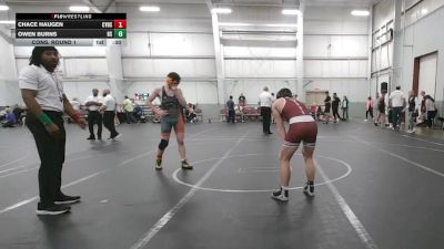 165-172 lbs Cons. Semi - Charlie Warfield, Central York vs Ryder Stine, Groundswell