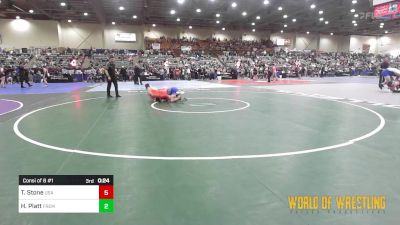 126 lbs Consi Of 8 #1 - Kaleb Byrd, Wyoming Underground vs Octavio Negrete, Elk Grove Wrestling Academy EGWA