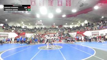 170 lbs Semifinal - Emersyn Adkins, Tipton vs Paislee Chambers, Wes-Del