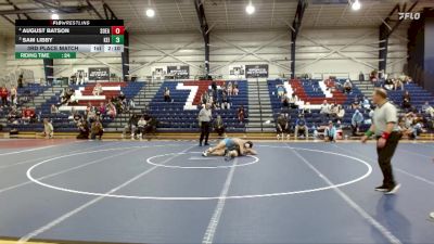 184 lbs 3rd Place Match - August Batson, Southeastern vs Sam Libby, Keiser University