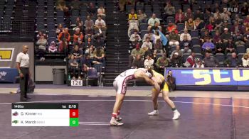 149 lbs Semifinal - Quinn Kinner, Rider vs Kellyn March, ND State