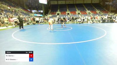 152 lbs Cons 16 #2 - William Denny, Illinois vs Moses Espinoza-Owens, Utah