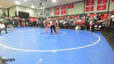 132 lbs Round Of 32 - Heriberto Tena, Prague vs Hayden Pendleton, Hilldale