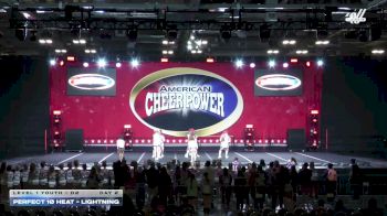 Perfect 10 Heat - Lightning [2026 L1 Youth - D2 Day 2] 2026 Cheer Power Grand Nationals
