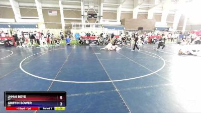 150 lbs Cons. Round 3 - Jhmai Boyd, NV vs Griffin Bower, CO