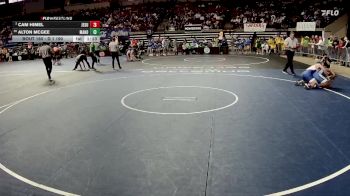 D 1 190 lbs Champ. Round 1 - Cam Himel, Jesuit vs Alton McGee, Mandeville