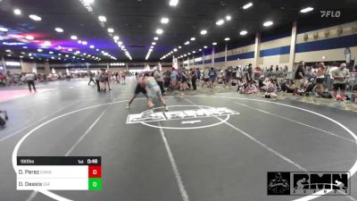 190 lbs Consi Of 8 #2 - Daniel Perez, Camarillo WC vs Darius Deasis, SSF Gators