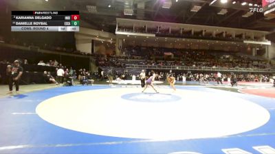 135 lbs Cons. Round 4 - Danielle Roybal, Escalon vs Karianna Delgado, Inderkum