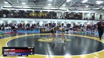 110 lbs Cons. Round 3 - Lynsey Light, Albion vs Bryn Sandhu, Northern Michigan University