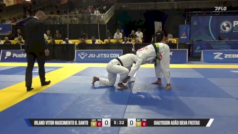 Gialysson Adão Silva Freitas vs Irland Vitor Nascimento B. Santo 2026 Pan Jiu Jitsu IBJJF Championship
