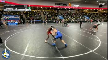 157 lbs Champ. Round 2 - Malik Warren, DeKalb vs Kaleb Griffith, Creighton Preparatory School
