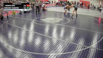 157 lbs Champ. Round 1 - Andrew Gray, Battle Ground vs Gregorio Tolentino, Calvary Chapel