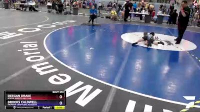 62 lbs Final - Brooks Caldwell, Pioneer Grappling Academy vs Deegan Drake, Rogue Wrestling Club