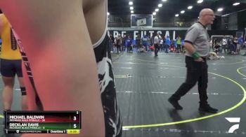 187 lbs Round 2 (8 Team) - Lorcan Keatley, Michigan Gold Pitbulls vs Kasen Johnson, Michigan Black Pitbulls