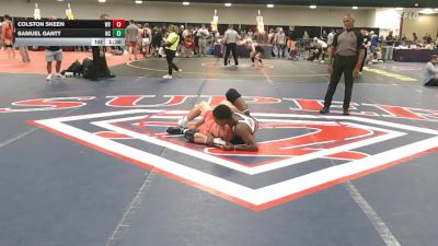 138 lbs Consi Of 32 #1 - Colston Skeen, WV vs Samuel Gantt, NC