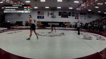 285 lbs Champ. Round 1 - Sloan Welch, Wisconsin-Eau Claire vs Mason Swanson, Concordia-Moorhead