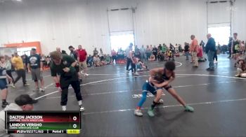 70 lbs Semifinal - Dalton Jackson, Eastside Youth Wrestling vs Landon Vergho, Cobra Wrestling Club