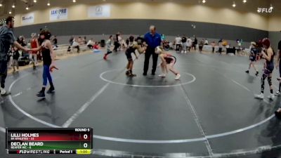 76 lbs Round 5 (10 Team) - Declan Beard, Reaper WC vs Lilli Holmes, 84 Athletes